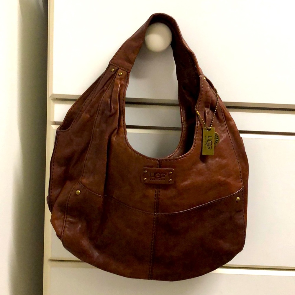 Leather UGG hobo bag- Like NEW!